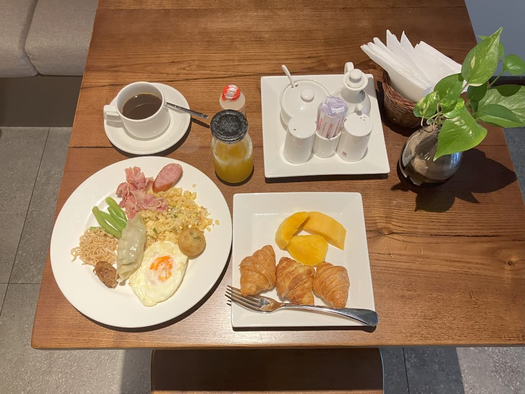 チェリーブティックホテルの朝食