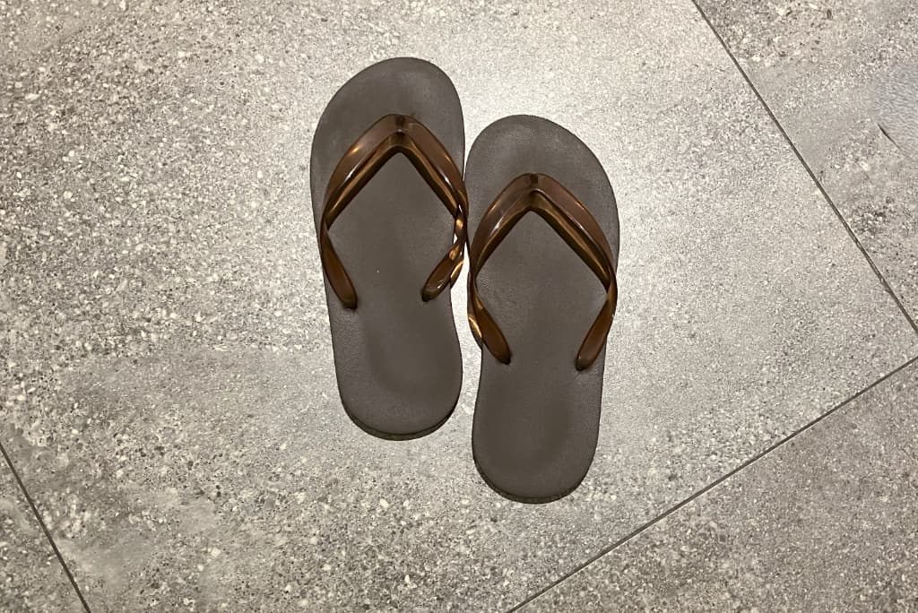 チェリーブティックホテルのサンダル