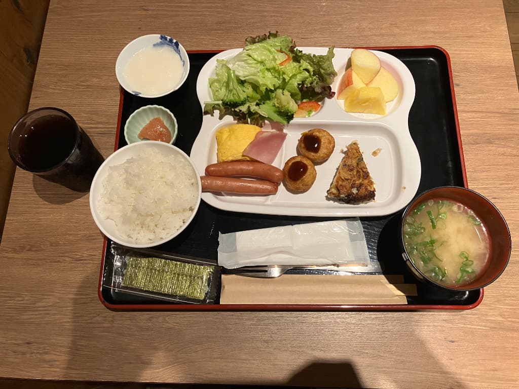 ホテルウィングインターナショナルセレクト東大阪の朝食