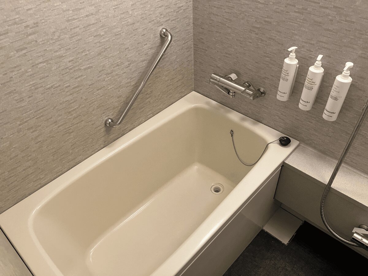 南紀白浜マリオットホテルの部屋風呂